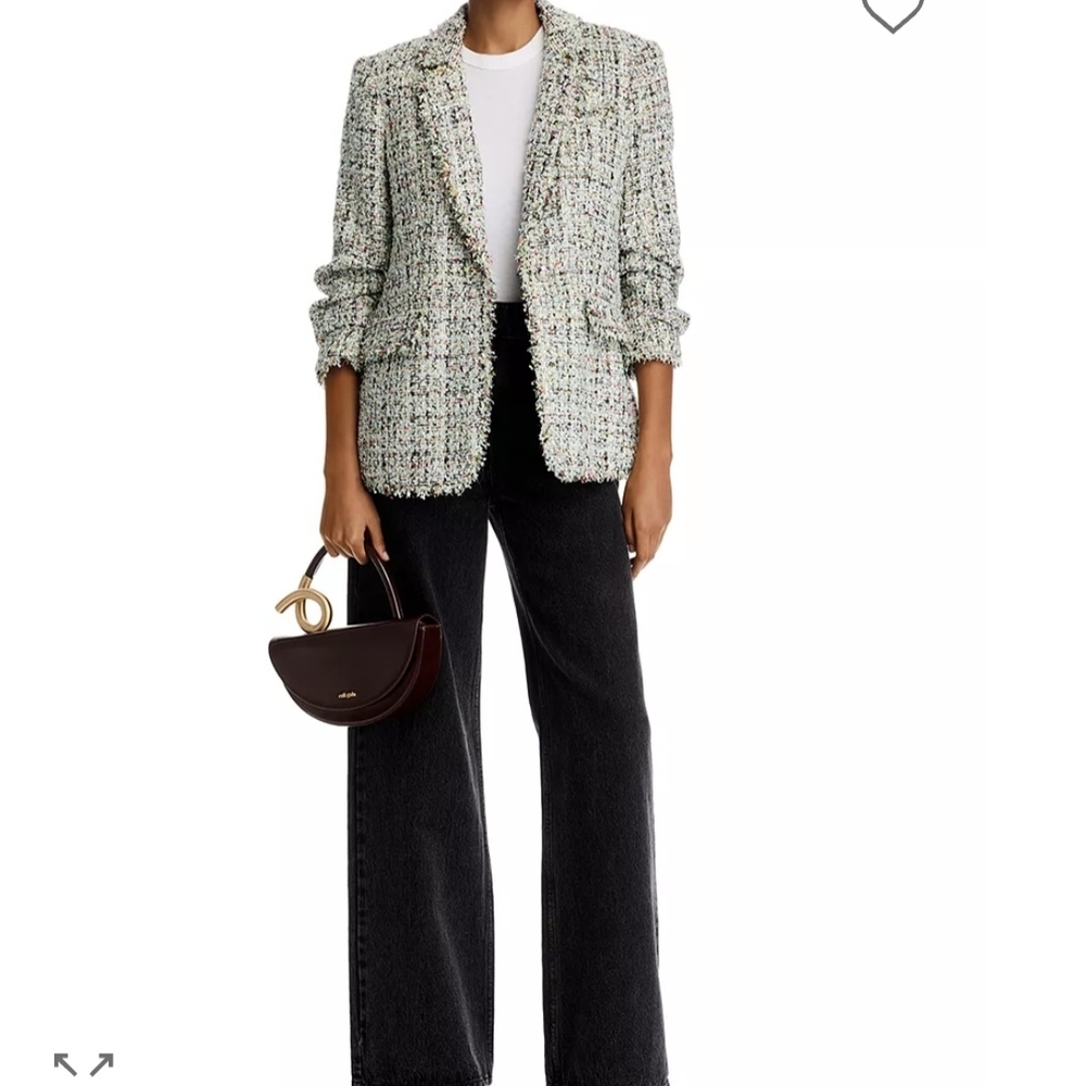 Cinq à Sept Multicolor Tweed Blazer